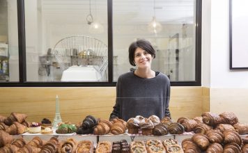 Agathe Kerr in ihrer Patisserie am South Melbounre Market im Juli 2018.