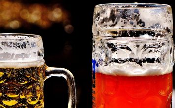 Eine Maß Bier.