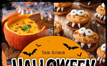 Das Koch- und Backbuch "Halloween" von Tom Grimm.
