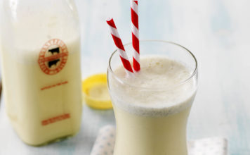 Ba Ba Banane im La La Land – Rezept: Bananen-Vanilleeis-Milchshake