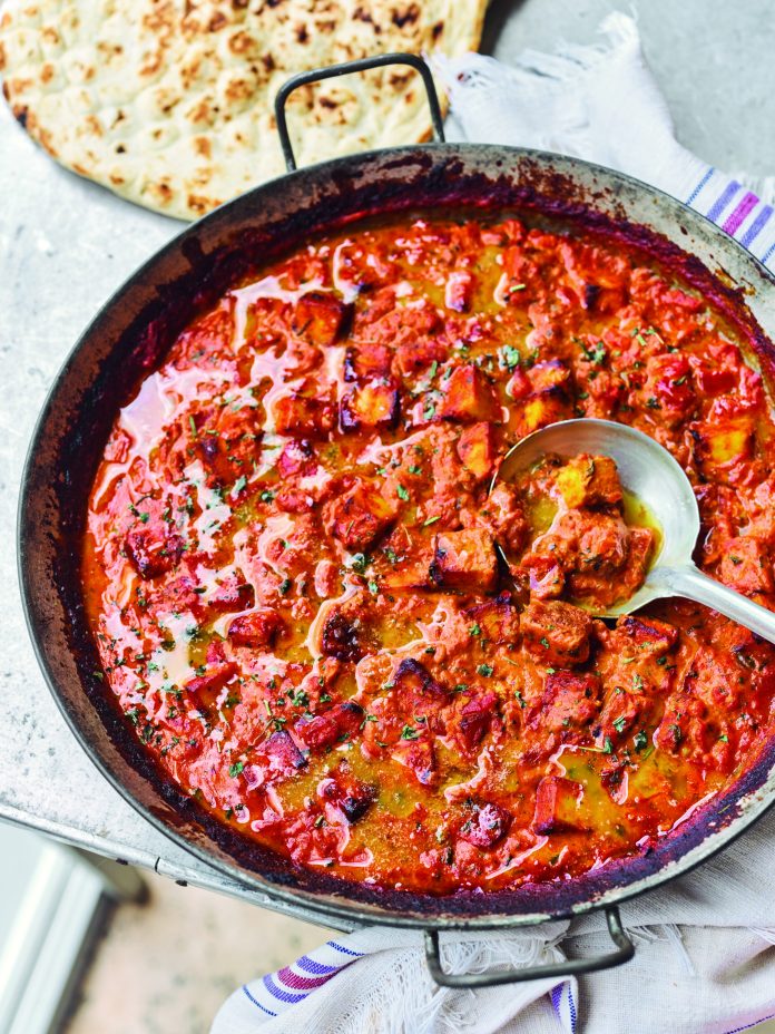 Gebackener Butter-Paneer von Meera Sodha. © Foto: David Loftus
