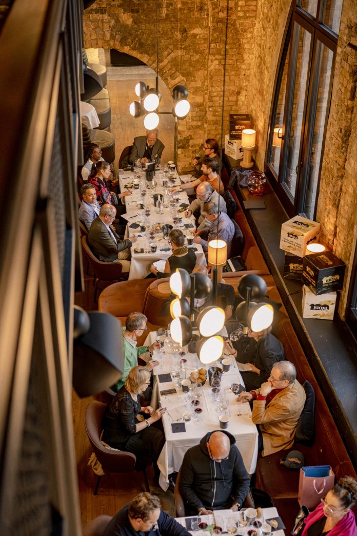 A Rioja Centennial Celebration (Celebración del Centenario) took place at Veronika in Berlin. © Photo: Steffen Sinzinger, Caption: Christoph Merten, Place and date of photograph: Berlin, 12 October 2025