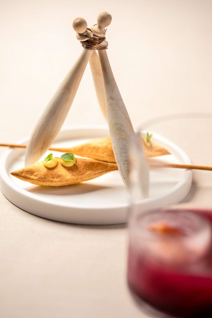 Eine Speise in der Osteria Ophis in Offida. © OSTERIA OPHIS di Citeroni Maurizi Daniele, BU: Stefan Pribnow