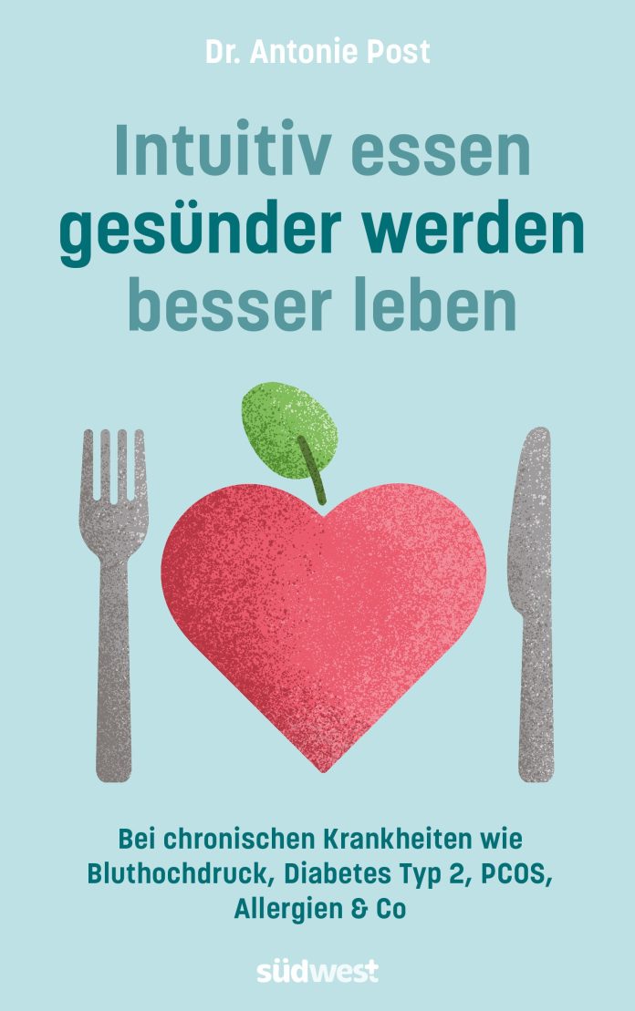"Intuitiv essen, gesünder werden, besser leben", ein Sachbuch von Antonie Post. © Südwest im Konzern Penguin Random House Verlagsgruppe GmbH