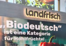 Foto des Tages: „‚Biodeutsch‘ ist eine Kategorie für Hohlfrüchte!“