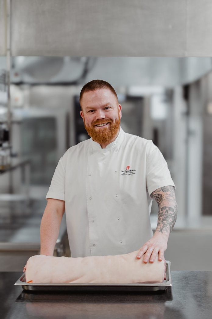 JohnMunro, Küchenchef im Restaurant "Number One" im Hotel The Balmoral in Edinburgh. © The Balmoral
