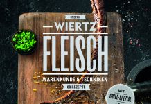 Wollen Sie Rezepte wie „Ochsenwade in Sauerkirsch-Schalotten-Sud“ und „Exotische Wachtel“ wagen? – Annotation zum Buch „Fleisch. 80 Rezepte. Warenkunde & Techniken. Mit Grill-Spezial“ von Stefan Wiertz