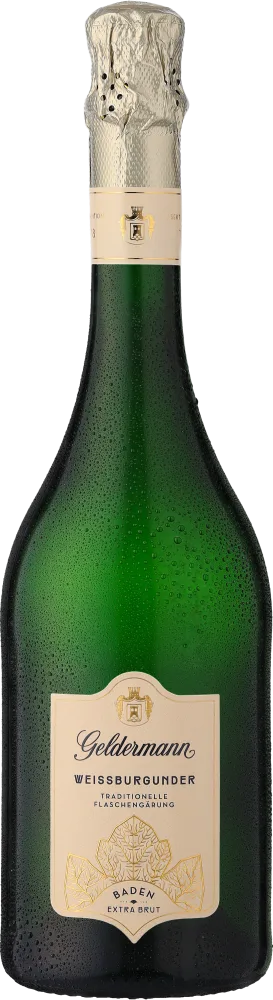 Der Geldermann Weißburgunder Baden Extra Brut. © Geldermann Privatsektkellerei GmbH, Breisbach am Rhein